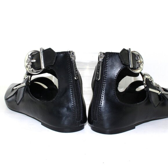 Killstar Gothic Moon Crest Oracle Flats Womens (US 9/EU 40) - Picture 8 of 10